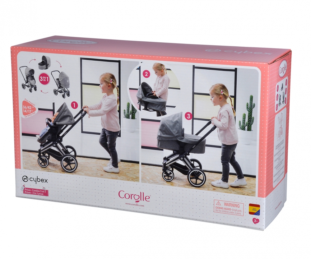 Corolle Puppe MGP 36-42cm Cybex Puppenwagen