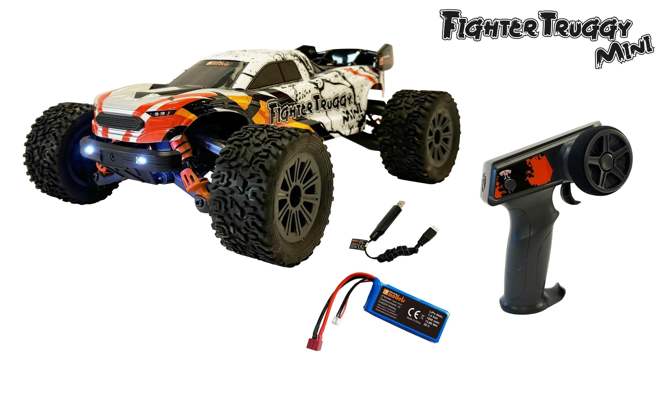 DF Models RC FighterTruggy Mini 1 16 RTR RC FighterTruggy Mini 1 16 RTR