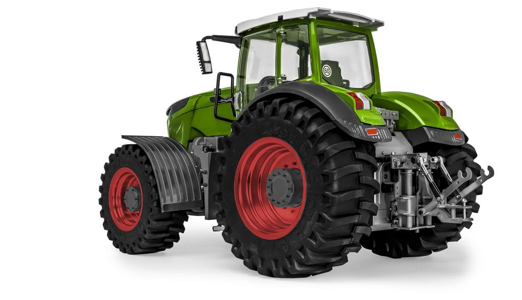 Lesu 1_16 Traktor-Fahrgestell 4x4 Montiert fuer Bruder-Traktor - RC-Zubehoer