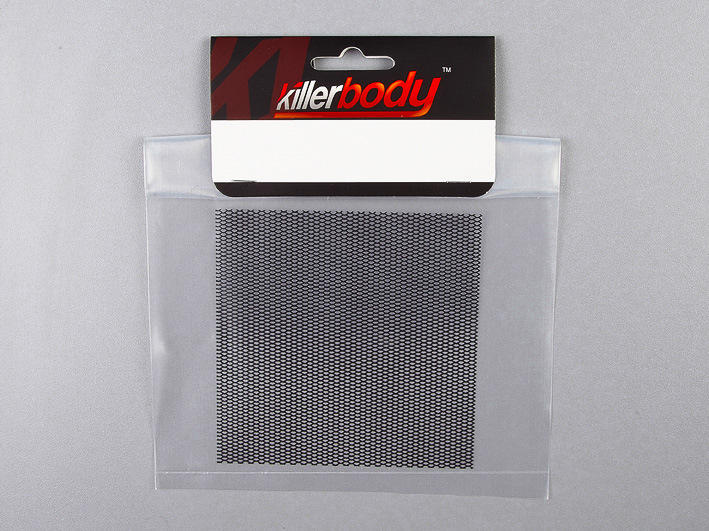 Killerbody Edelstahl Platte / Gitter "Type Wabe"