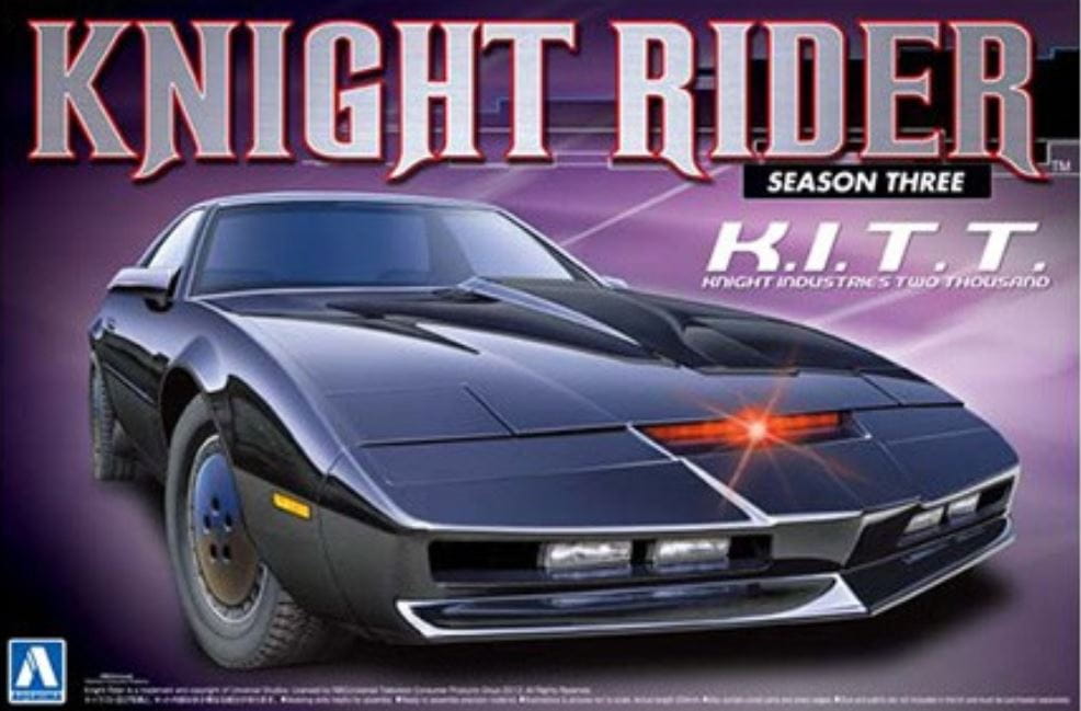 Aoshima Knight Rider KITT Modellauto Season 3 1:24 Plasik Bausatz