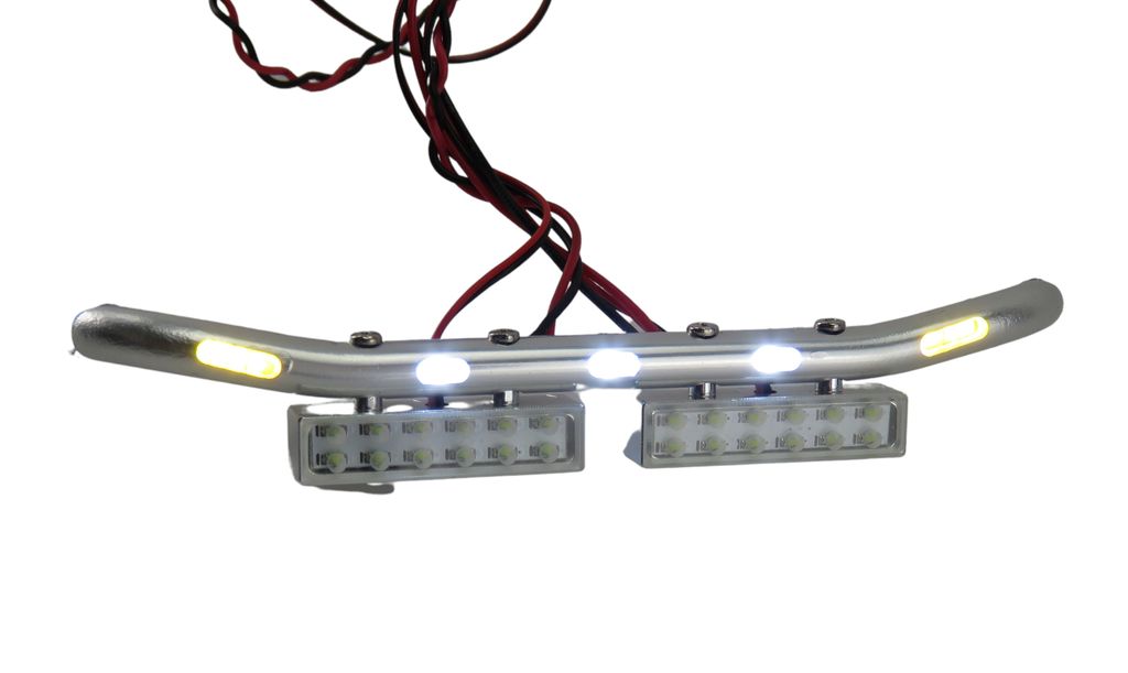 Thicon Front-Lampenbuegel mit LED aus Metall - RC-Zubehoer