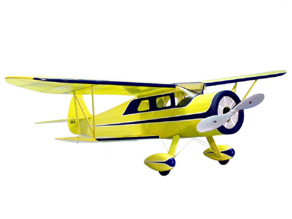 Dumas Aircraft Waco ARE Doppeldecker EP Lasercut Bausatz - RC-Zubehoer