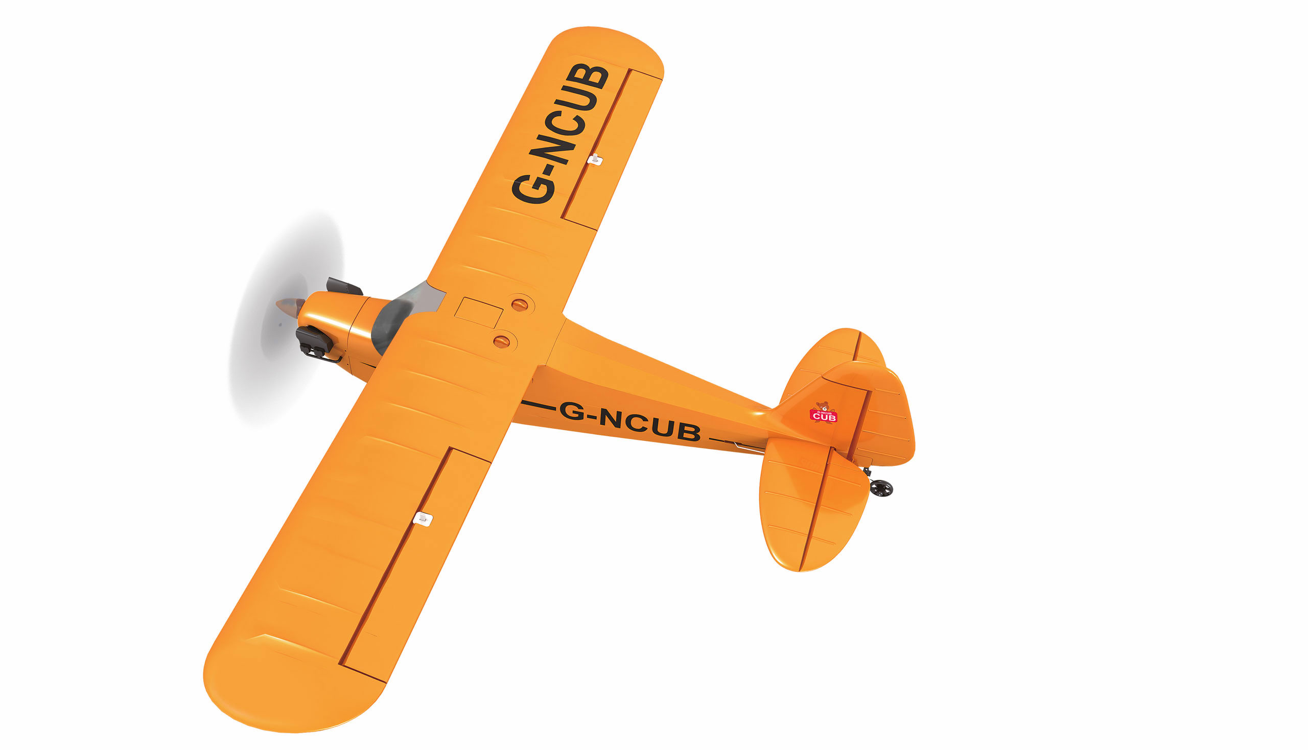 Amewi Skylark 3D RC Flugzeug RTF in Gelb mit Brushless Motor