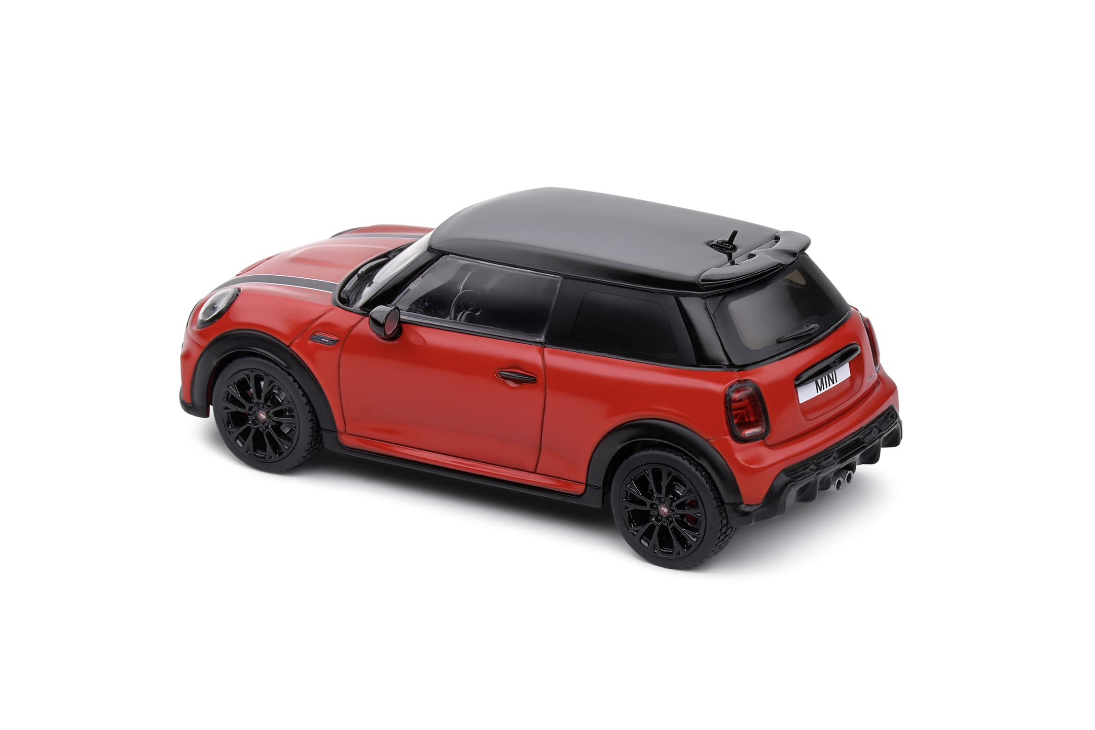 Solido 1_43 Mini Cooper John Works 2023 Modellauto rot - Detailreich und hochwertig
