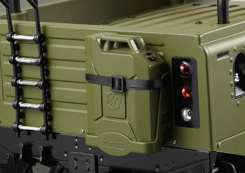 Killerbody Schwarzer Plastik _Jerry_ Spritkanister - RC-Zubehoer