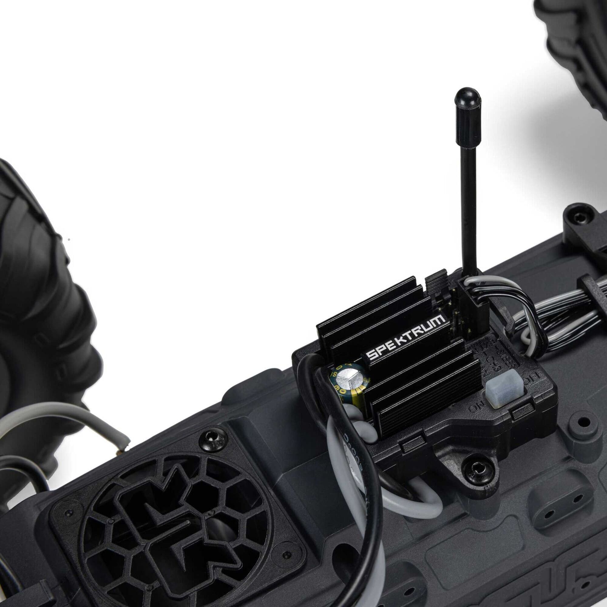 ARRMA GORGON MT 2WD RTR Monster Truck Gun Metal_ RC Fahrzeug mit Akku und Ladegeraet