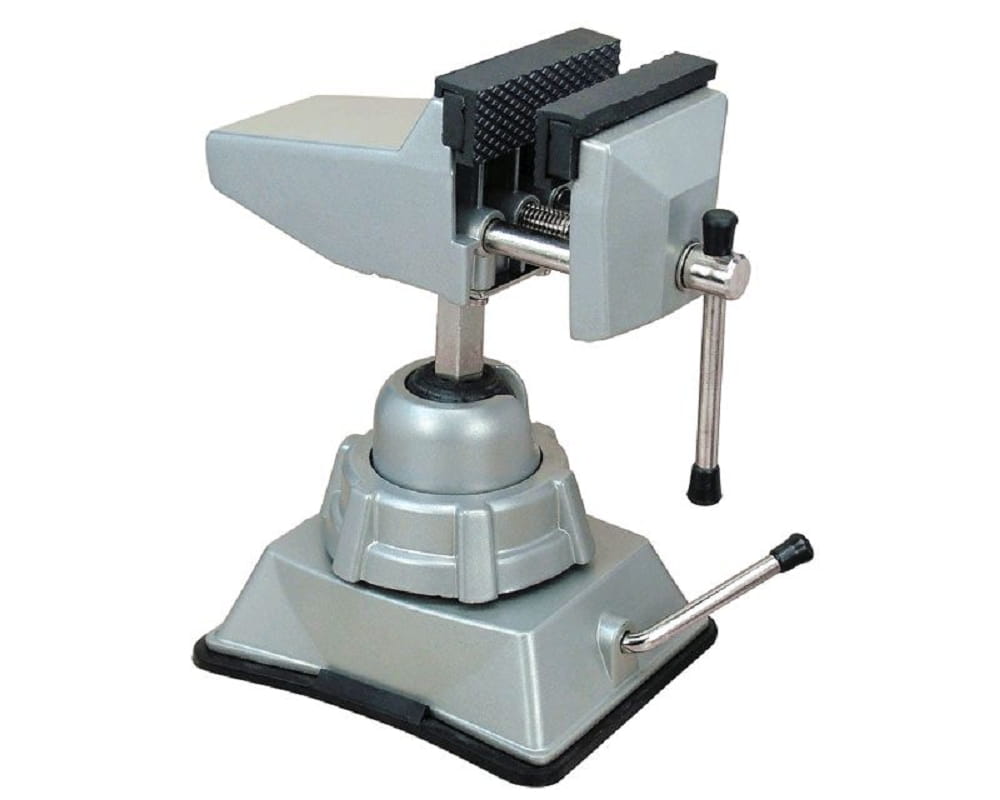Krick Universal Schraubstock mit Vakuumhalterung