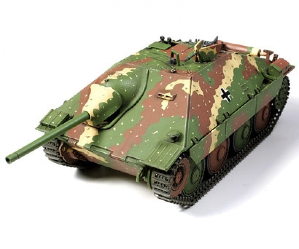Tamiya WWII Jagdpanzer 38t Hetzer Mit. Pro. 1:48 Plastik Modellbau Militär Bausatz