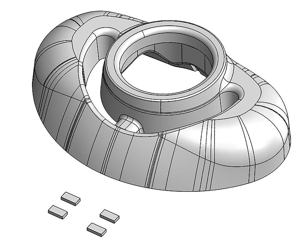 Multiplex Motorhaube _Ersatz_ RockStar - RC-Zubehoer