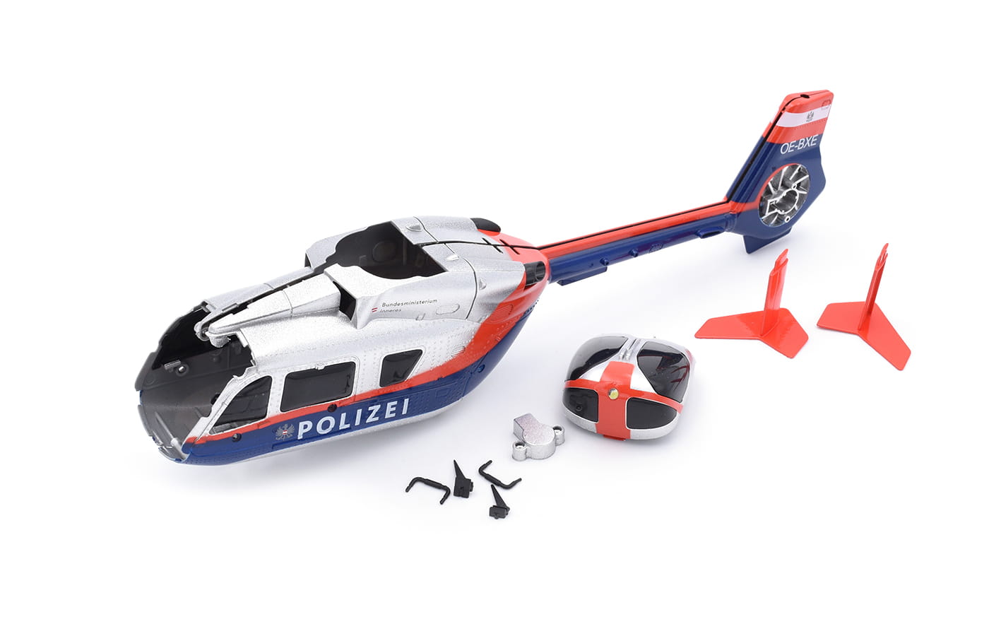 Modster Rumpfzelle Polizei EC-135 - RC-Zubehoer
