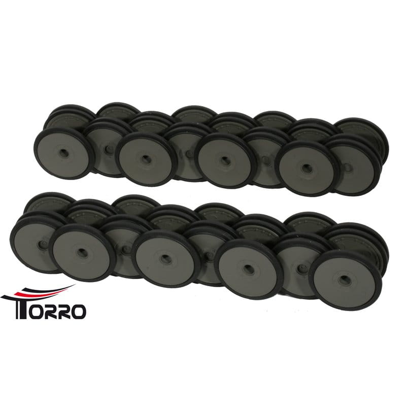 Torro ALU Laufrollen Set Frühe Version für TORRO Tiger 1 Panzer