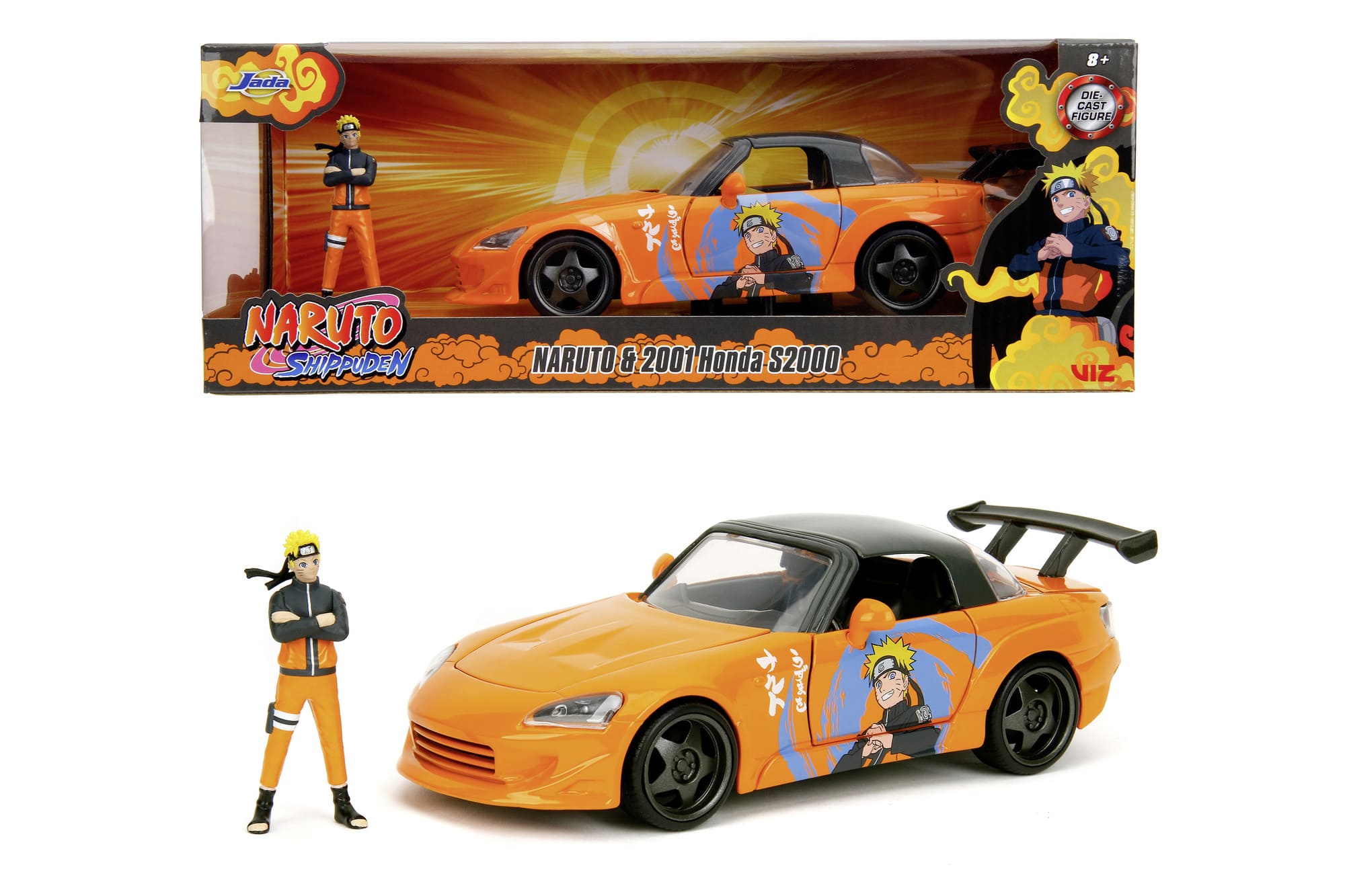 Jada Naruto 2001 Honda S2000 1_24 - RC-Zubehoer