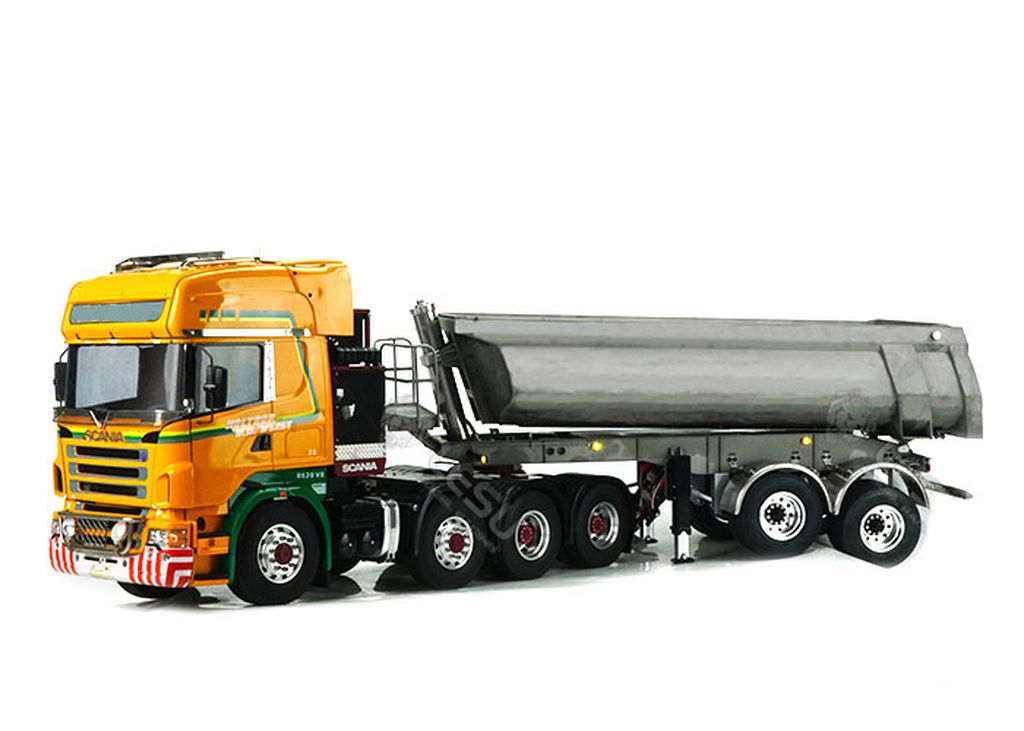 Lesu 1_14 Rundmulden-Auflieger 2-Achs mit Hydraulik - RC-Zubehoer