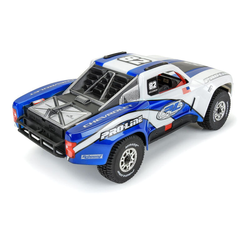Proline 1_16 Pre-Cut 2019 Chevy Silverado Trophy Truck Unlackiert Karosserie_ GROM - RC-Zubehoer