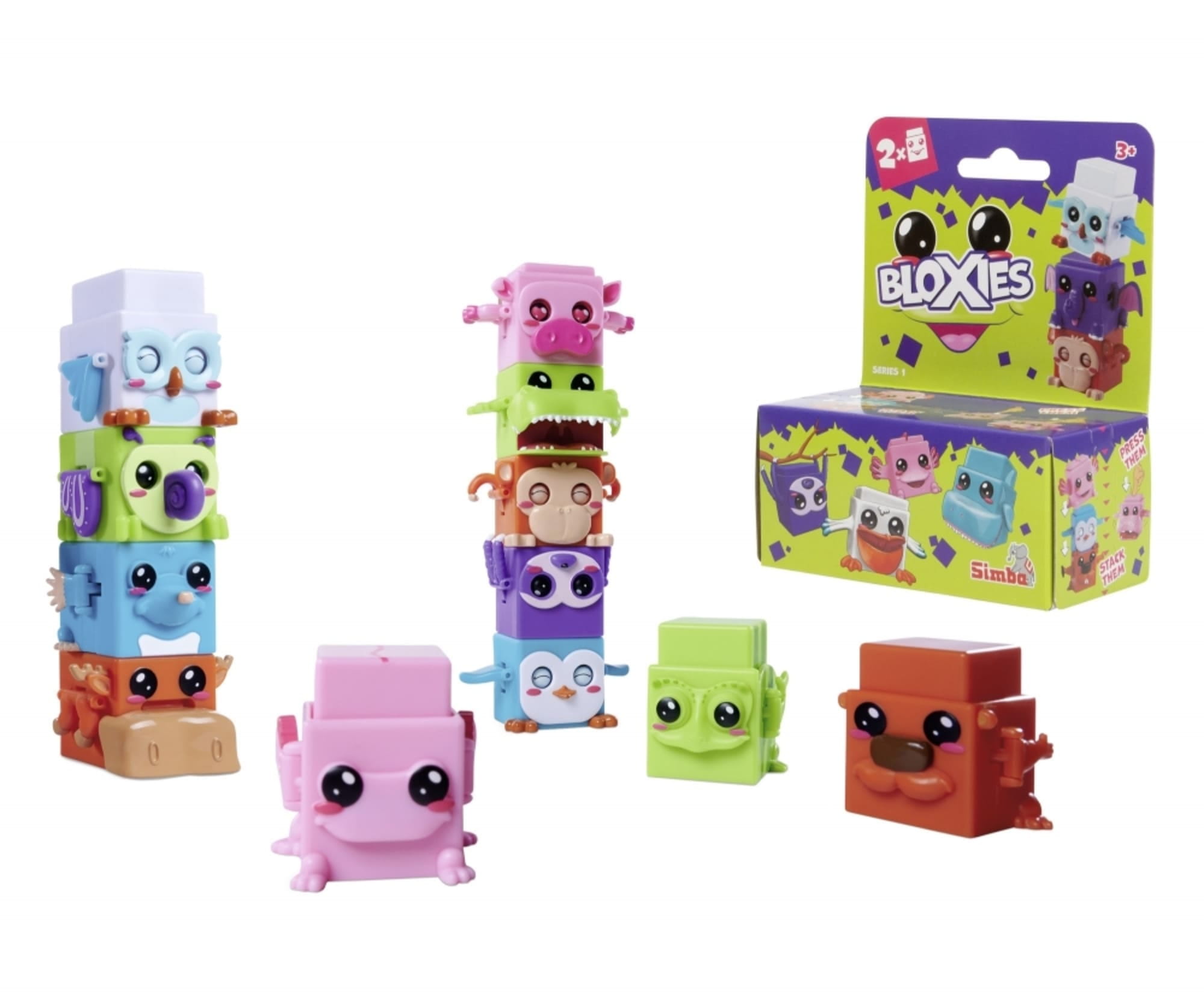 Simba Toys Bloxies Spielfiguren Serie 1_ 2 Stk