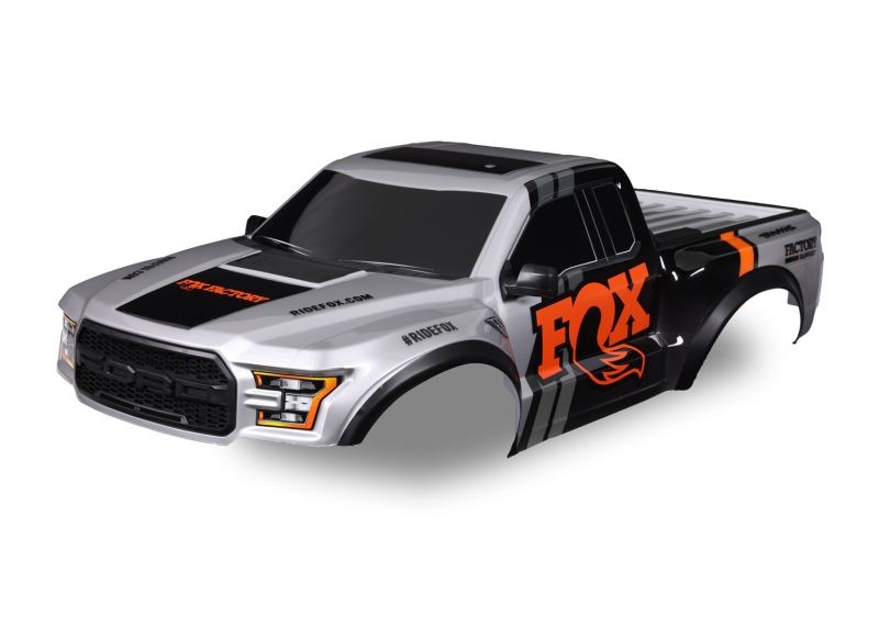 Traxxas Karosserie 2017 Ford Raptor Heavy Duty FOX mit Clipless - RC-Zubehoer