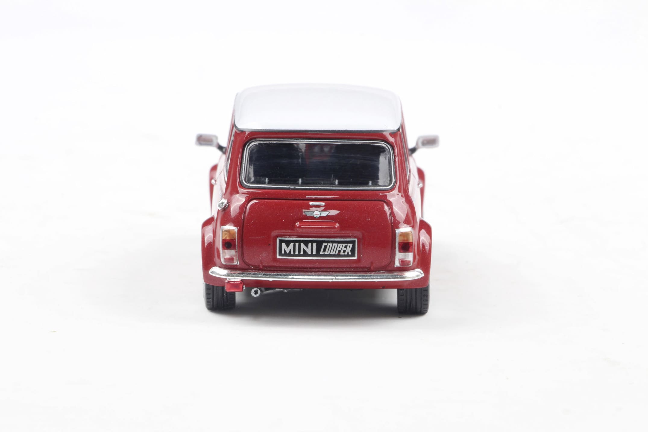 Mini Cooper Sport Nightfire Red 1997 Modellauto von Solido im Massstab 1_43
