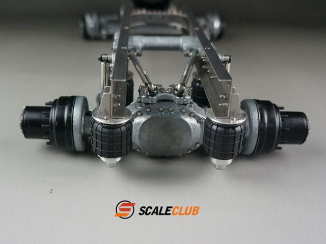 ScaleClub Hinterachs-Luftfederung für 2-Achser ScaleClub Hinterachs-Luftfederung fuer 2-Achser - RC-Zubehoer