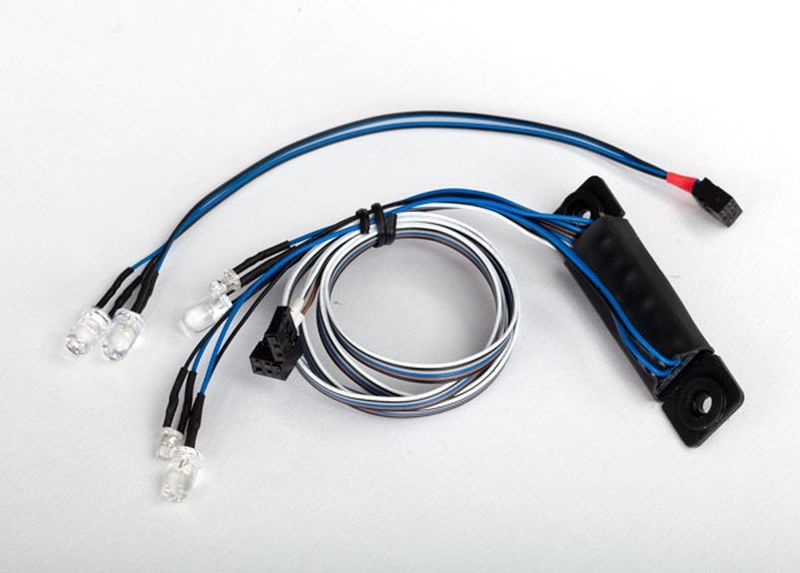 Traxxas LED Headlight_Tail light kit _passt #8111 Karo_ benoetigt #80 - RC-Zubehoer