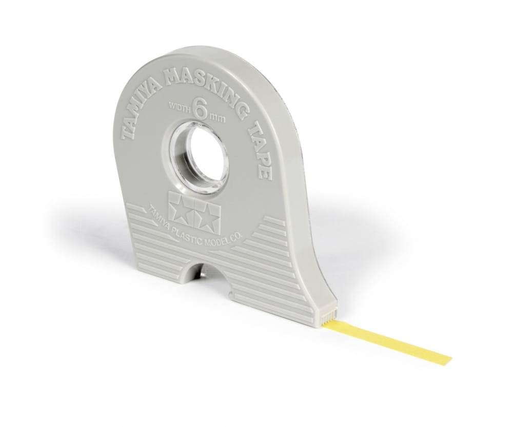 tamiya masking tape 18mm 18m abroller modellbau lackierungen TAMIYA Masking Tape 18mm x 18m mit Abroller fuer Modellbau-Lackierungen