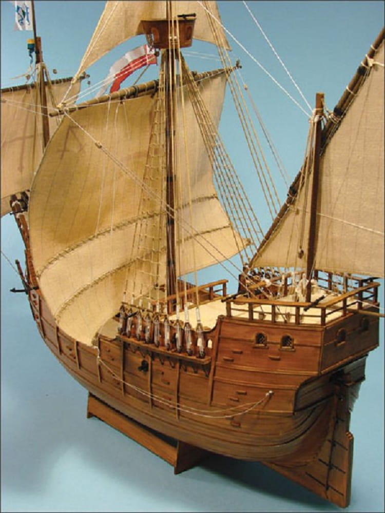 Shipyard Santa Maria Columbus Schiff 1492 Laser Cut 1:72 Kartonbausatz