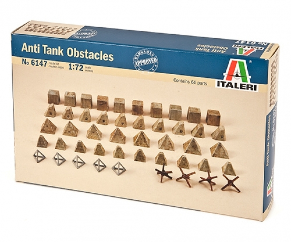Italeri 1_72 Panzerabwehr Hindernisse - RC-Zubehoer