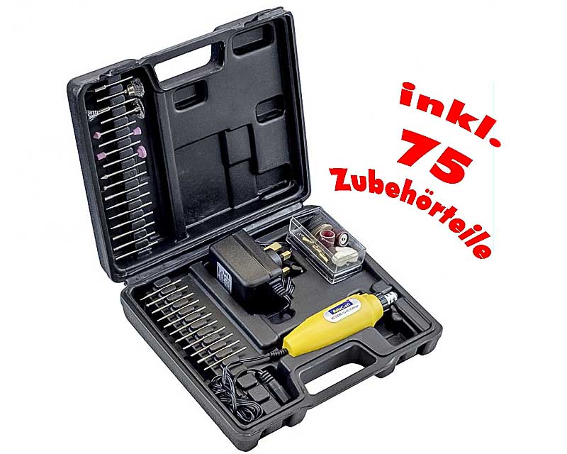 Krick RC12 Multiwerkzeug 12V Set inkl. 75 Zubehoerteile - RC-Zubehoer