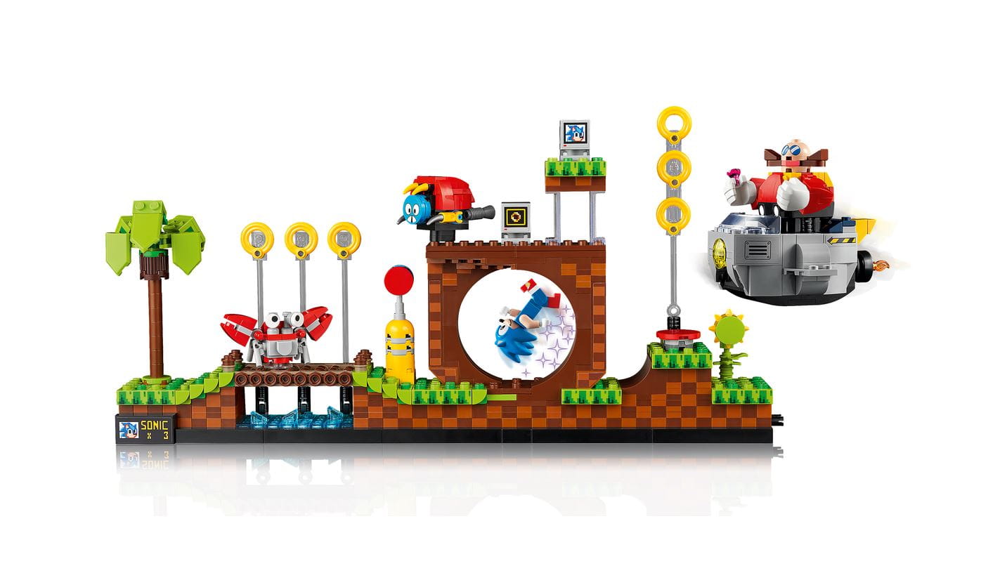 LEGO Sonic The Hedgehog™ Green Hill Zone Exklusiv IDEAS 1125 Teile