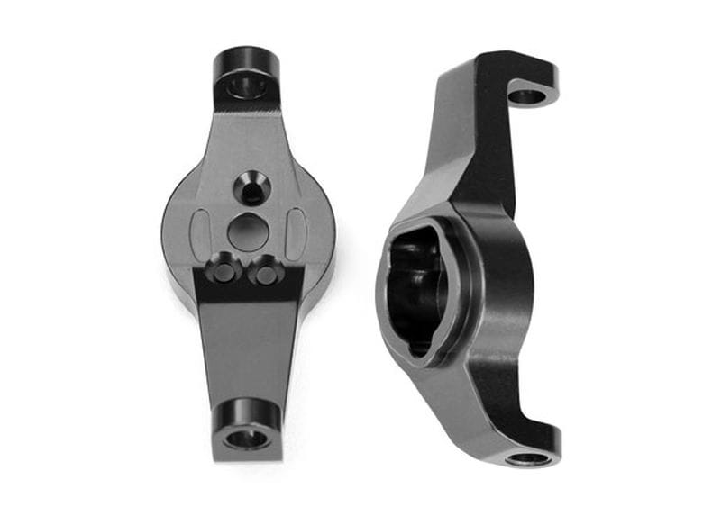 Traxxas Caster blocks Alu charcoal grau l_r - RC-Zubehoer