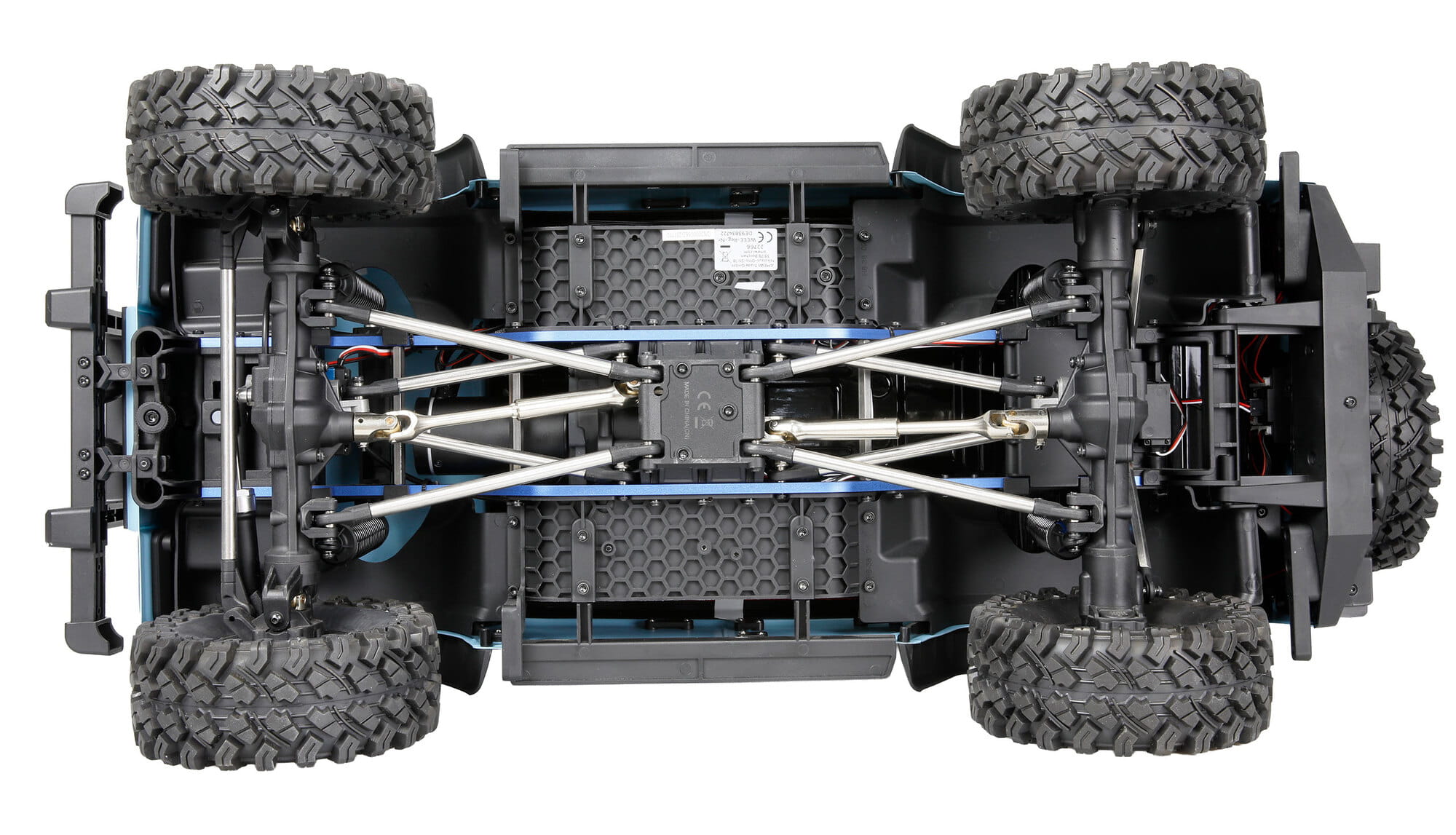 Amewi ALLRock H8 V2 Scale RC Crawler brushless 1_8 ARTR blau_orange - Art_-Nr. 22765