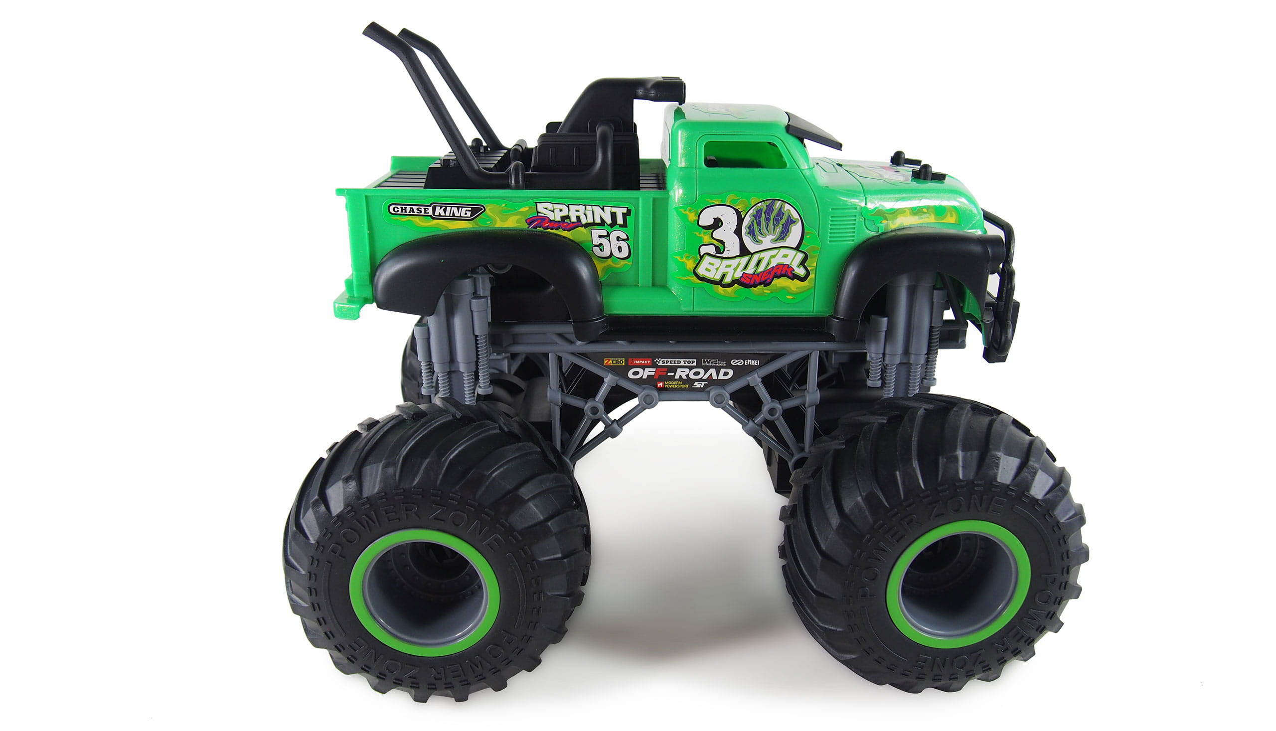 Amewi RC Auto Crazy Monster Truck 1:16 RTR grün