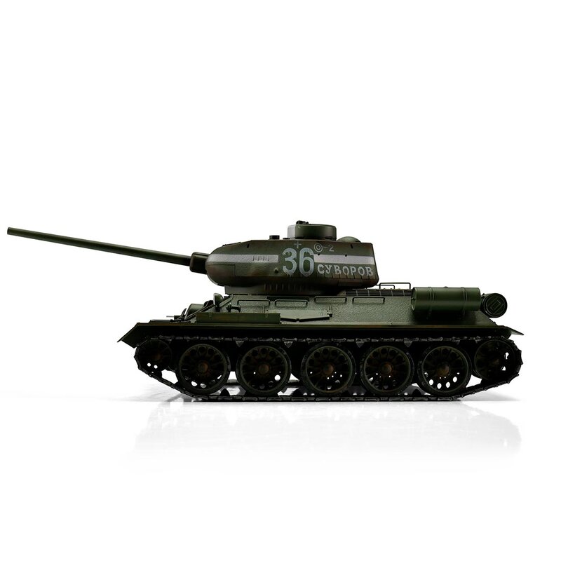 Torro RC Panzer 1:16 T-34/84 grün BB, Rauch, Sound RTR