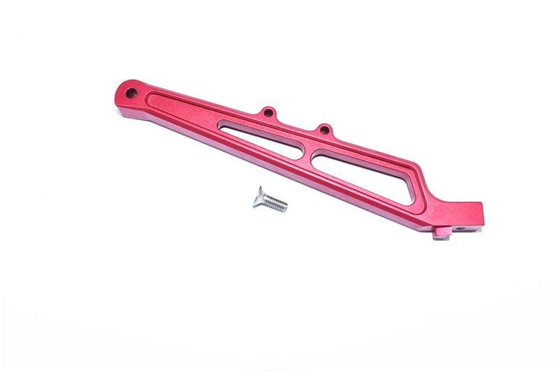 GPM Alu Chassisverstärkung hinten rot für ARRMA Limitless, Infraction 6s
