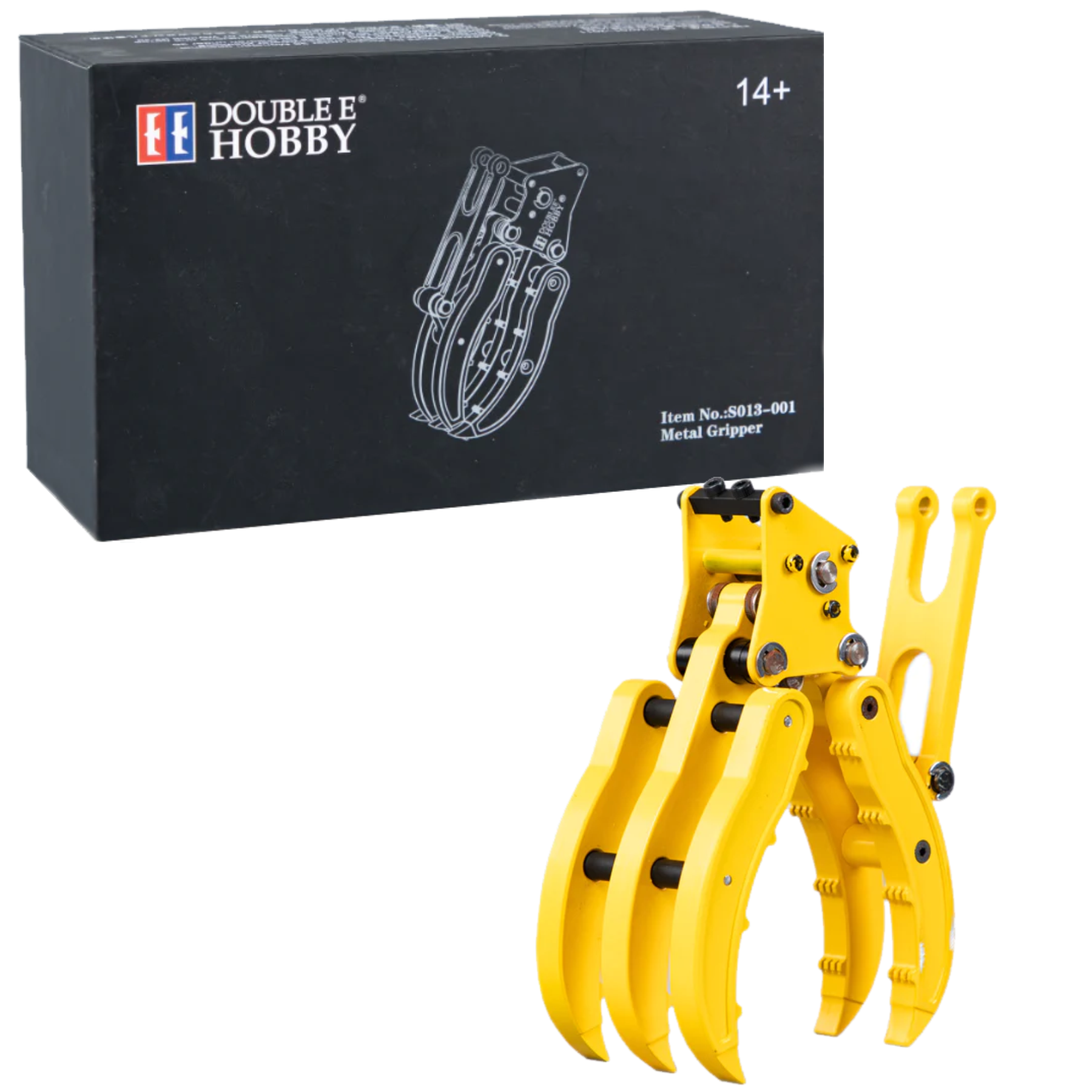 FM Double E Hobby Greifer für Bagger Volvo EC160E 1:14 FM Double E Hobby Greifer für Bagger Volvo EC160E 1:14