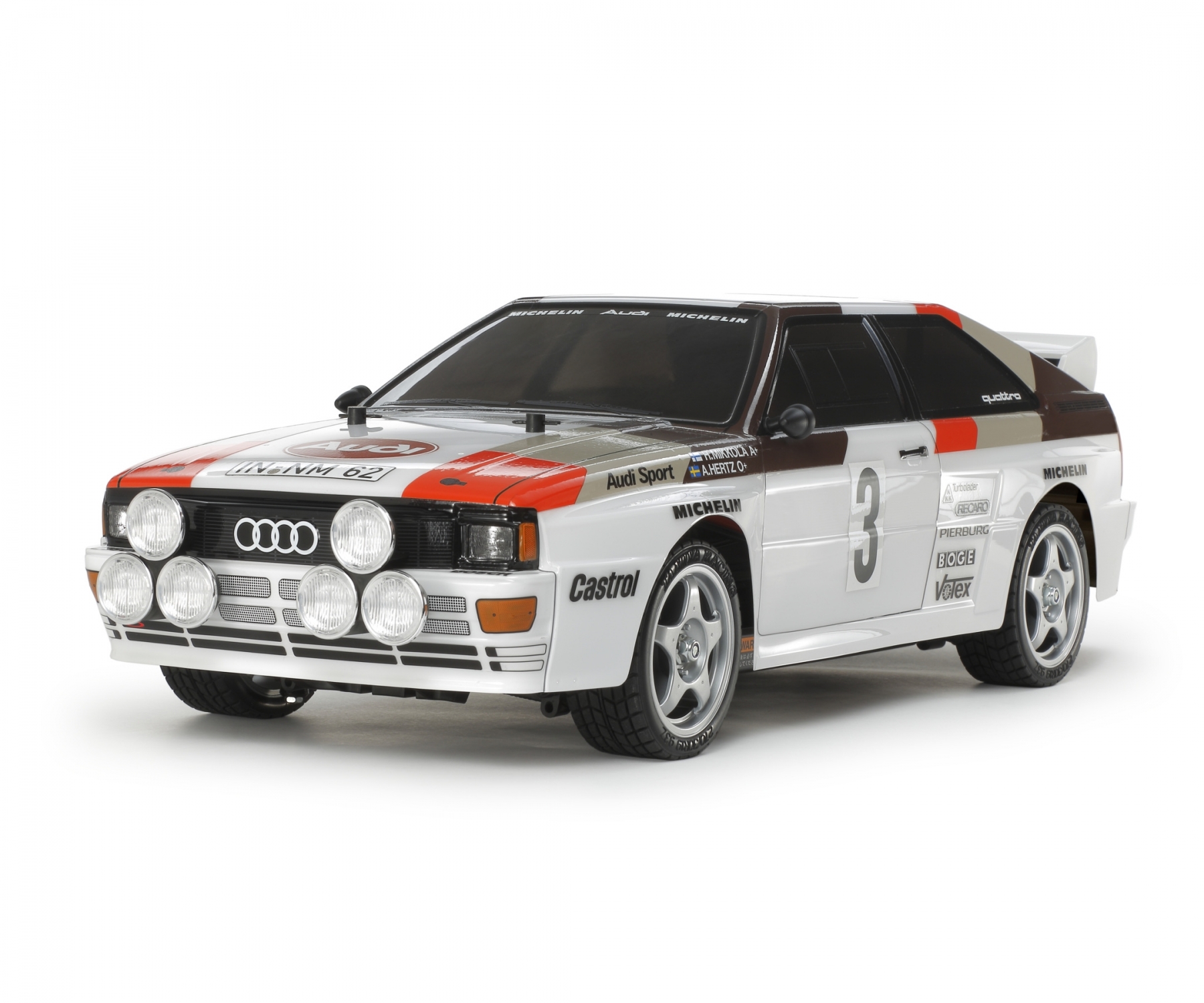 Tamiya Karosserie Satz Audi Quattro Rallye A2 1_10 - RC-Zubehoer