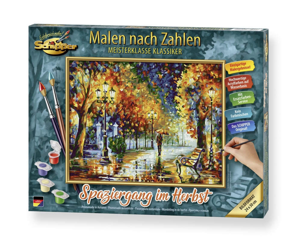 Schipper Malen nach Zahlen - Spaziergang im Herbst - RC-Zubehoer