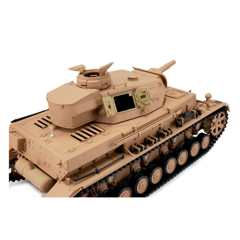 Torro RC Panzer IV Ausf. F1 sand BB+IR (Metallketten) 1:16