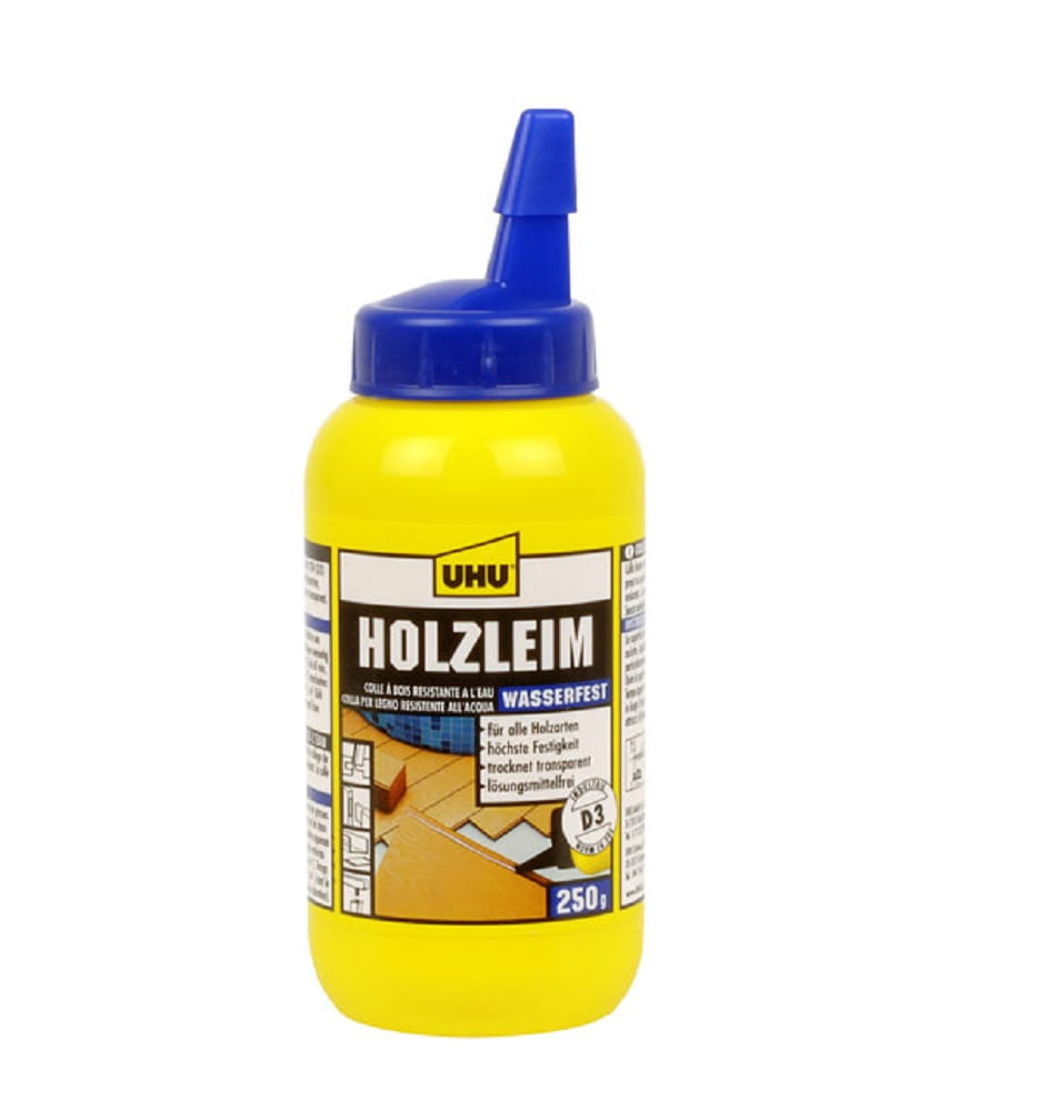 UHU Holzleim D3 wasserfest 250 g Flasche