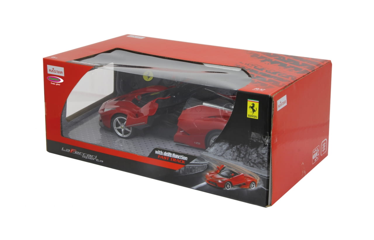 Jamara RC Auto Ferrari LaFerrari Aperta 1:14 rot Driftmodus