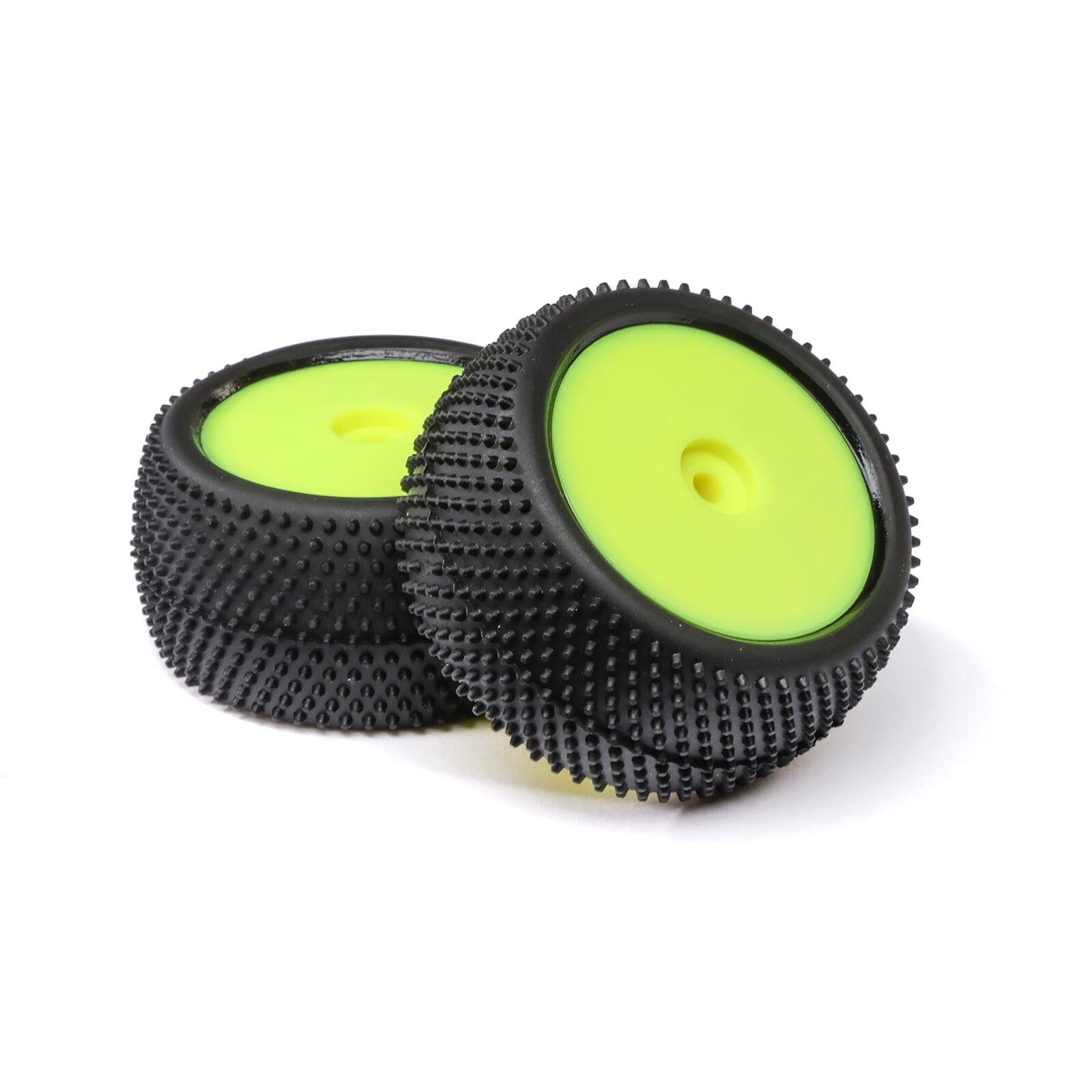 Losi Big Shot Rear Mounted Reifen Yellow (2): Mini B