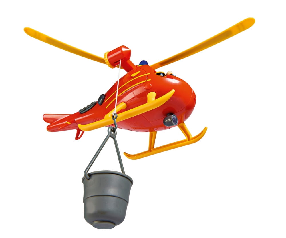 Simba Toys Feuerwehrmann Sam Hubschrauber Wallaby mit Figur