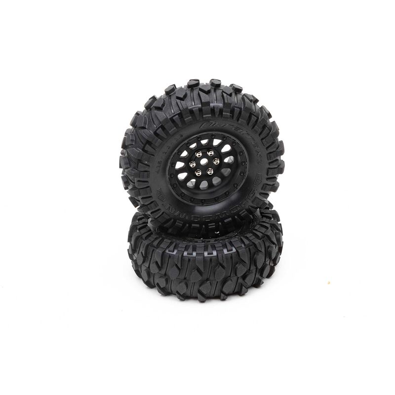 Duratrax Reifen Class 1 Showdown CR C3 Mntd 1.9" Blk (2)