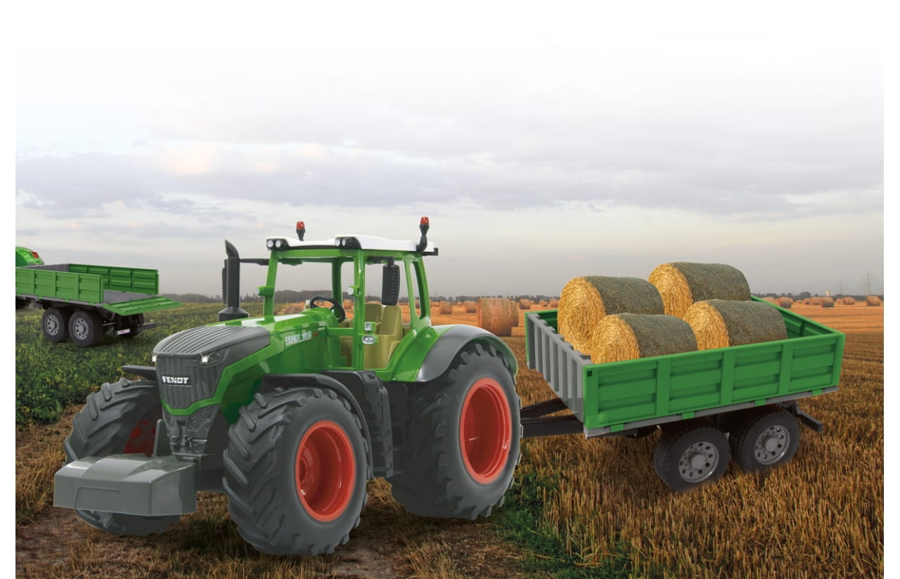 Jamara Anhänger für Traktor Kipper für Fendt 1050 Jamara Anhänger für Traktor Kipper für Fendt 1050