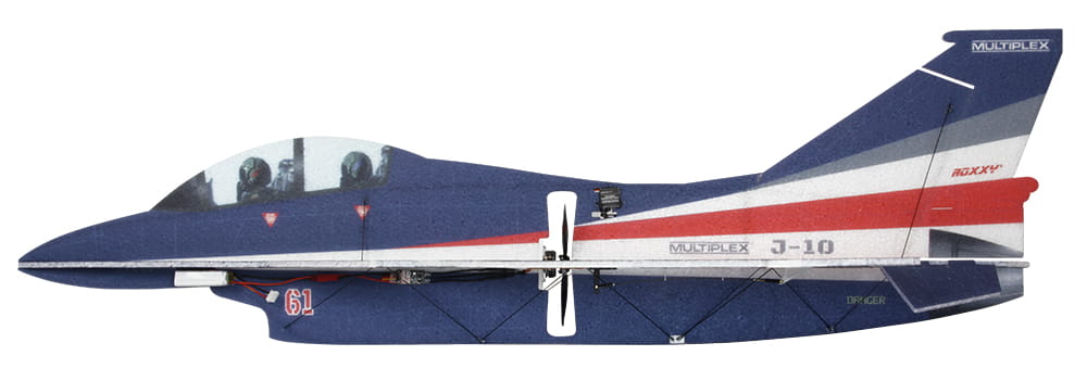 Multiplex RC Flugzeug BK J-10 Indoor Edition