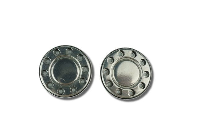 Thicon ScaleClub 1_14 Nabendeckel fuer Eurofelgen aus Edelstahl - RC-Zubehoer