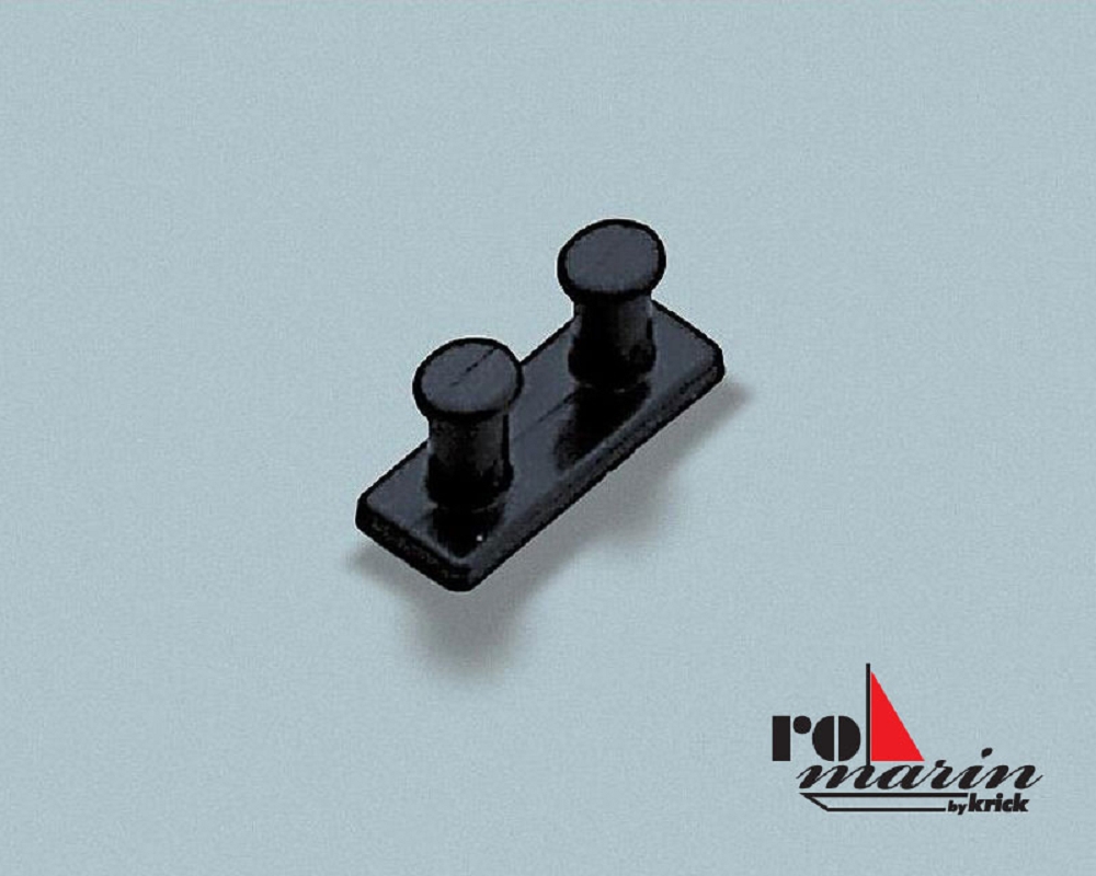 Romarin Doppelpoller 22x9 mm (VE6)