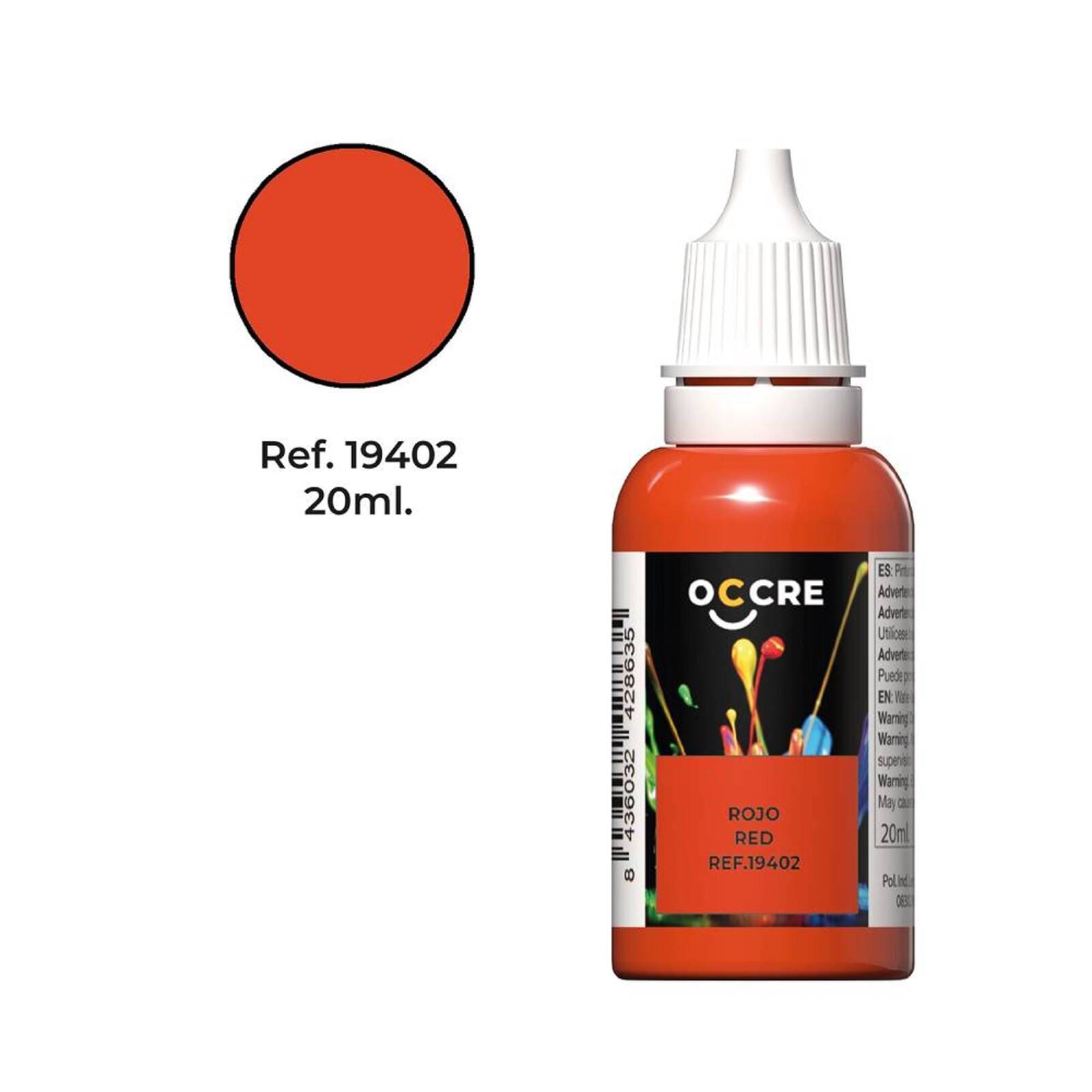 Ocolor Rot 20 ml - Modellzubehoer