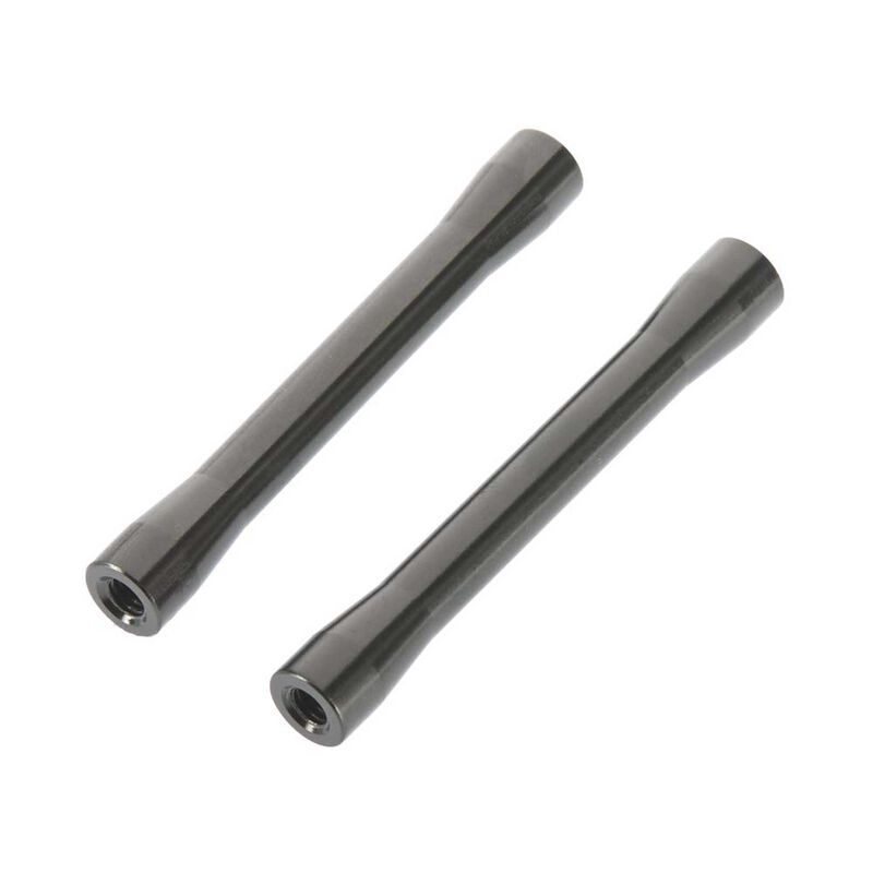 Axial AX31423 Threaded Alum Link 7.5x56.5mm Gray (2)