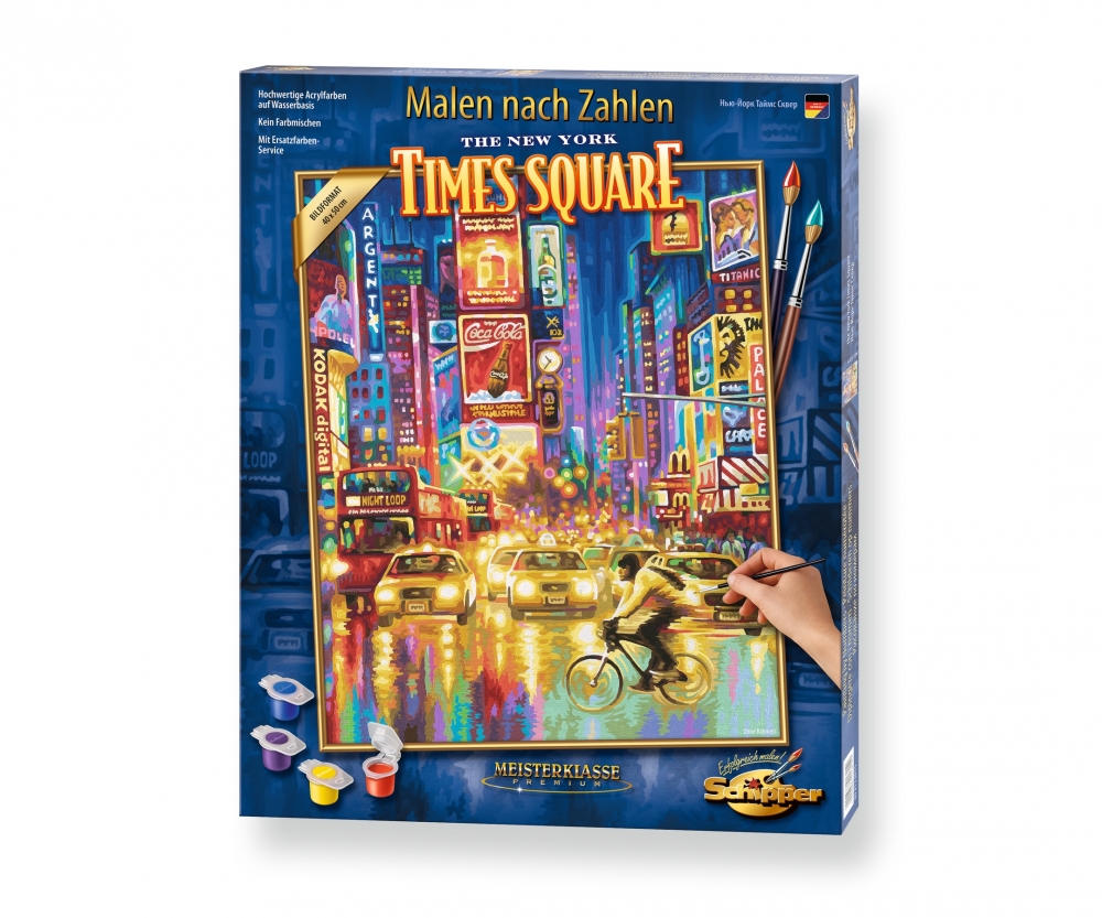 Schipper Mahlen nach Zahlen New York Times Square